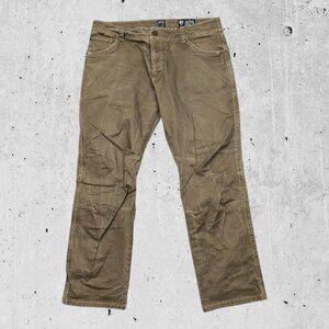 Kuhl Pants Size 38 x 32 RYDR Heavy Weight Material Canvas